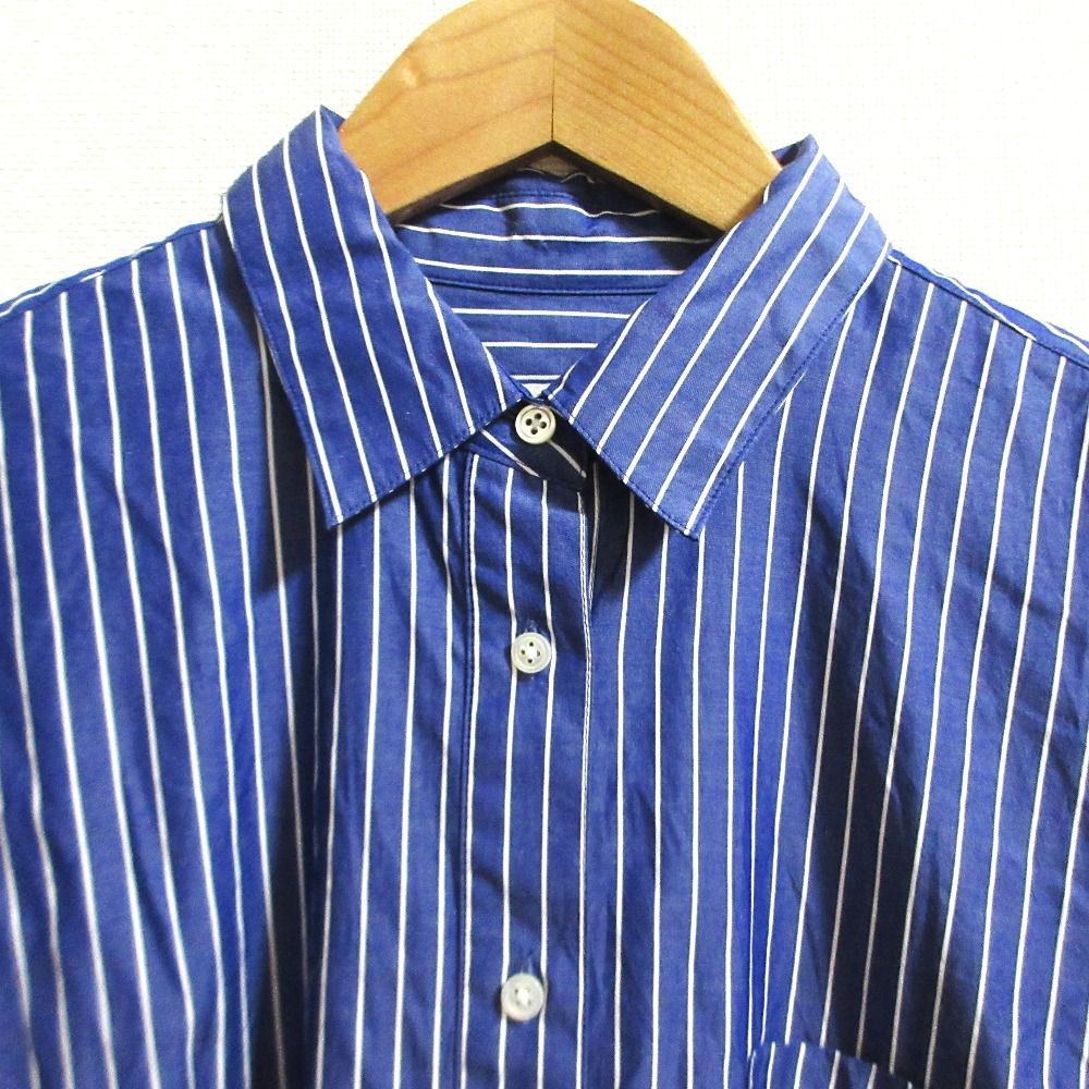 美品 &RC Curensology カレンソロジー ストライプ ビッグシャツ サイズ