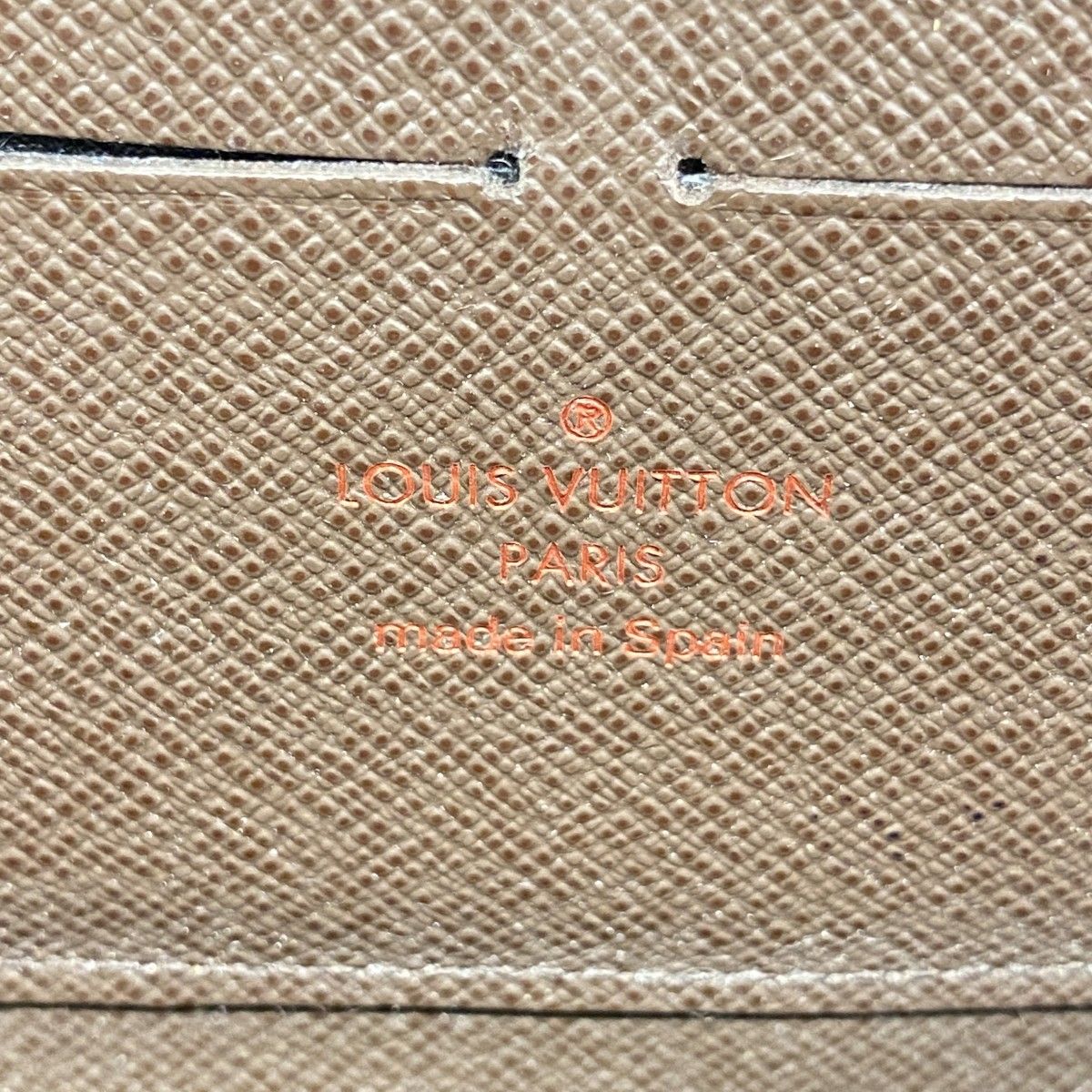 6ab1403】ルイヴィトン 長財布 ダミエ ジッピーウォレット N60015