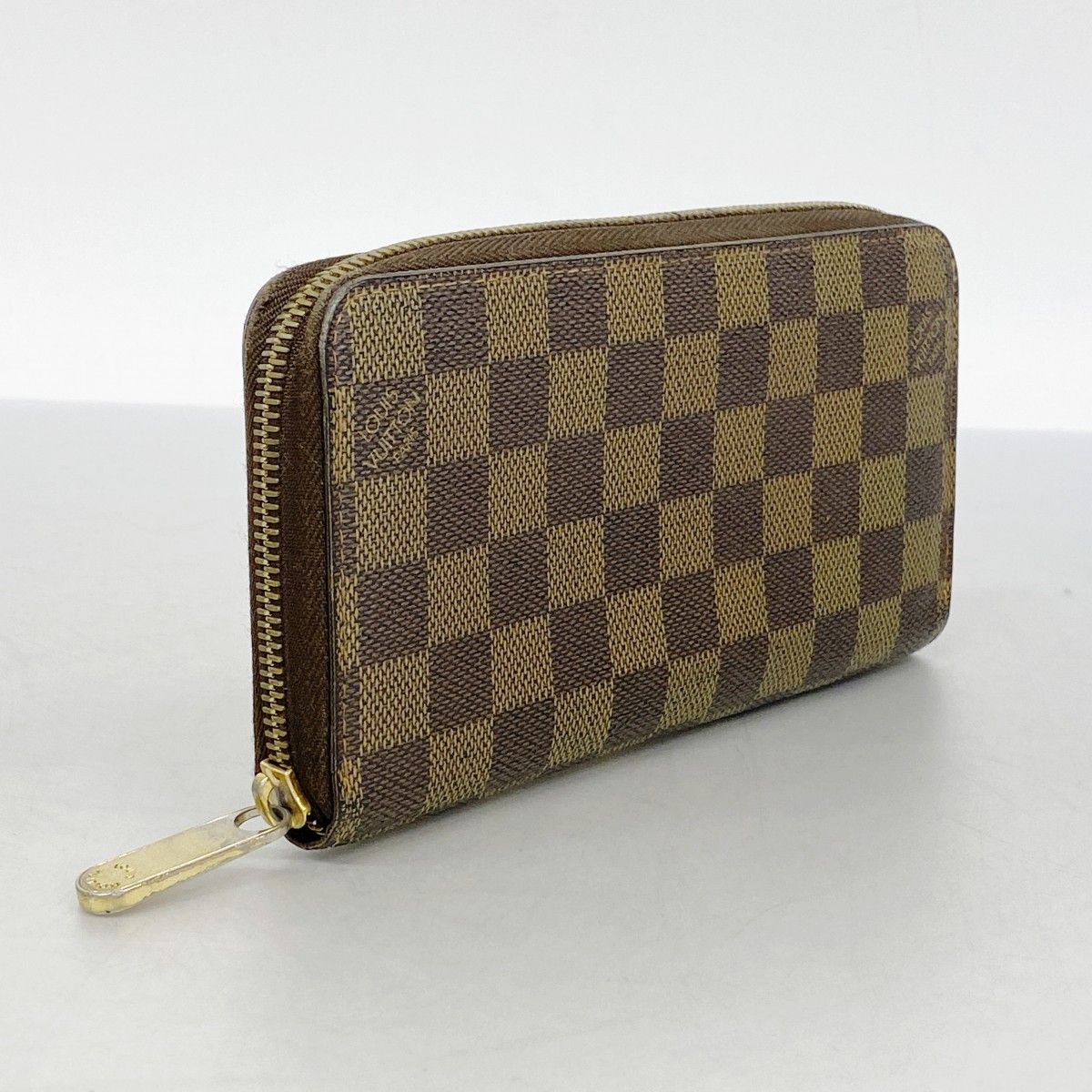 ルイヴィトン【現行 未使用に近い】ダミエ ジッピーウォレット 長財布 エベヌ ルイヴィトン 新型 ジッピーウォレット ダミエ エベヌ ブラウン 長財布