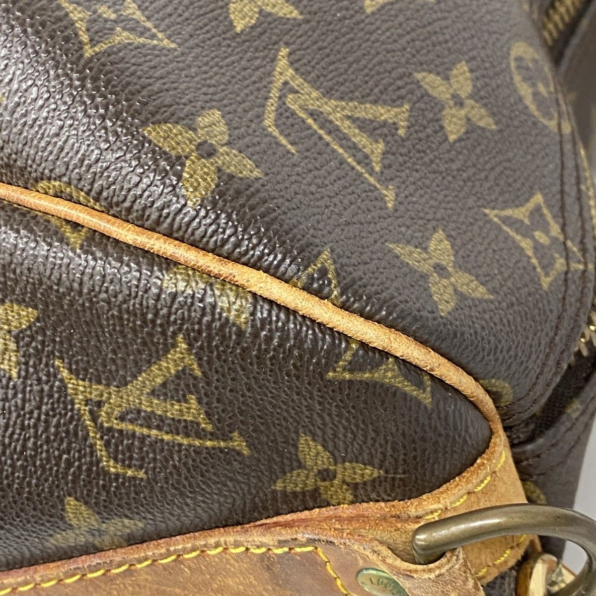 6ab1390-k】ルイヴィトン ボストンバッグ モノグラム キーポルバンド