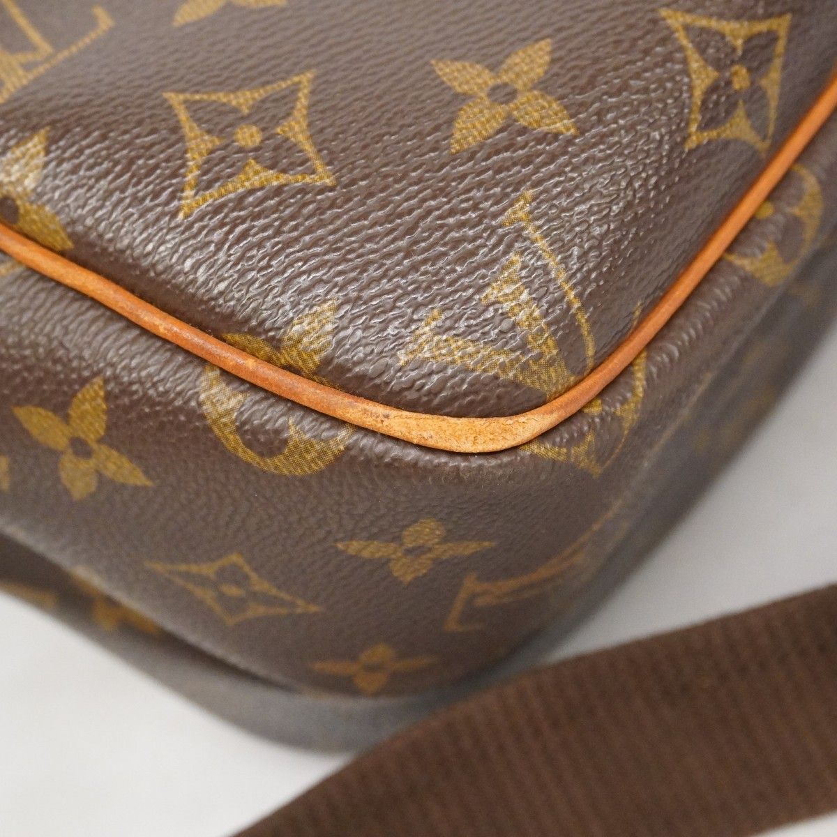 6ab1387-k】ルイヴィトン ショルダーバッグ モノグラム リポーターPM
