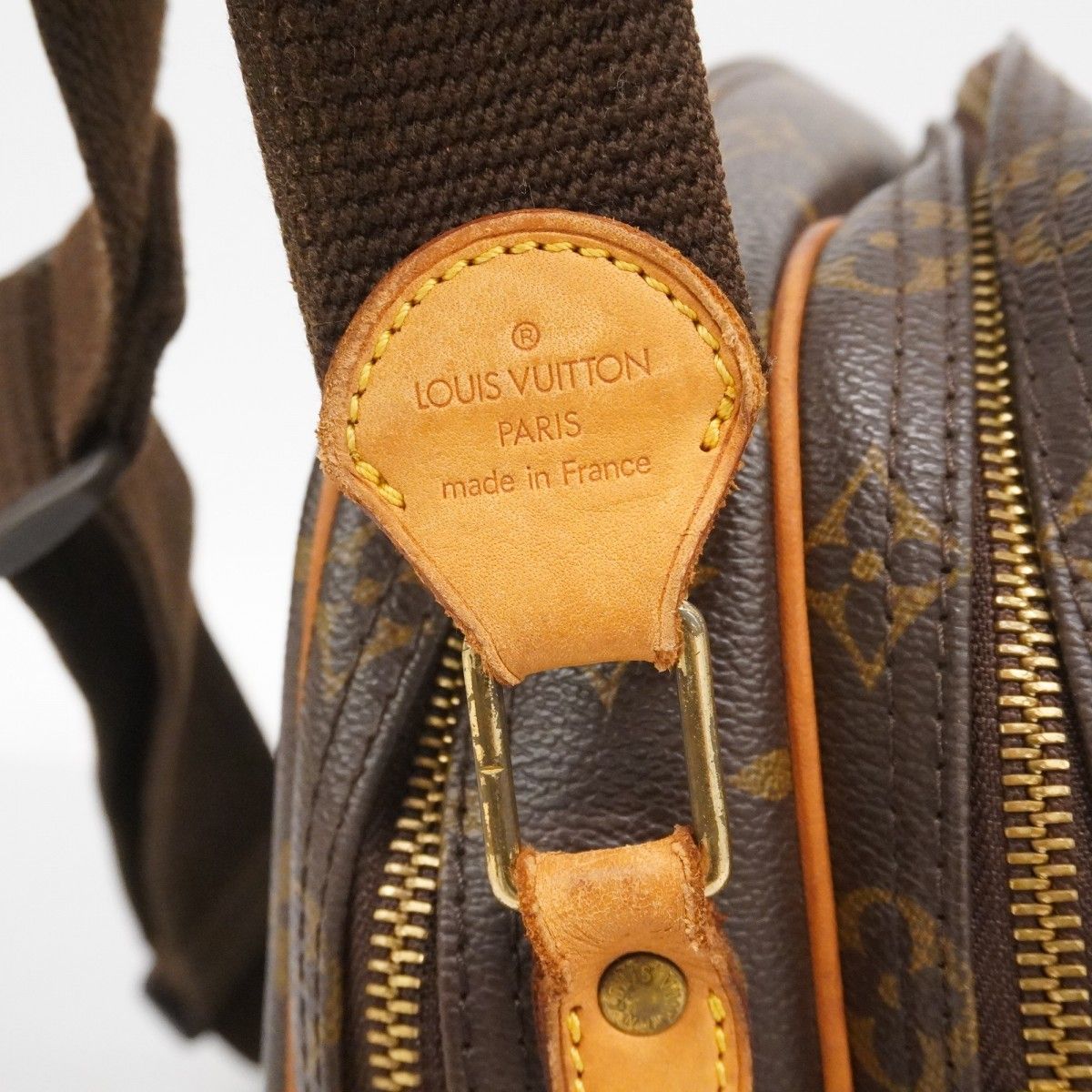 6ab1387-k】ルイヴィトン ショルダーバッグ モノグラム リポーターPM