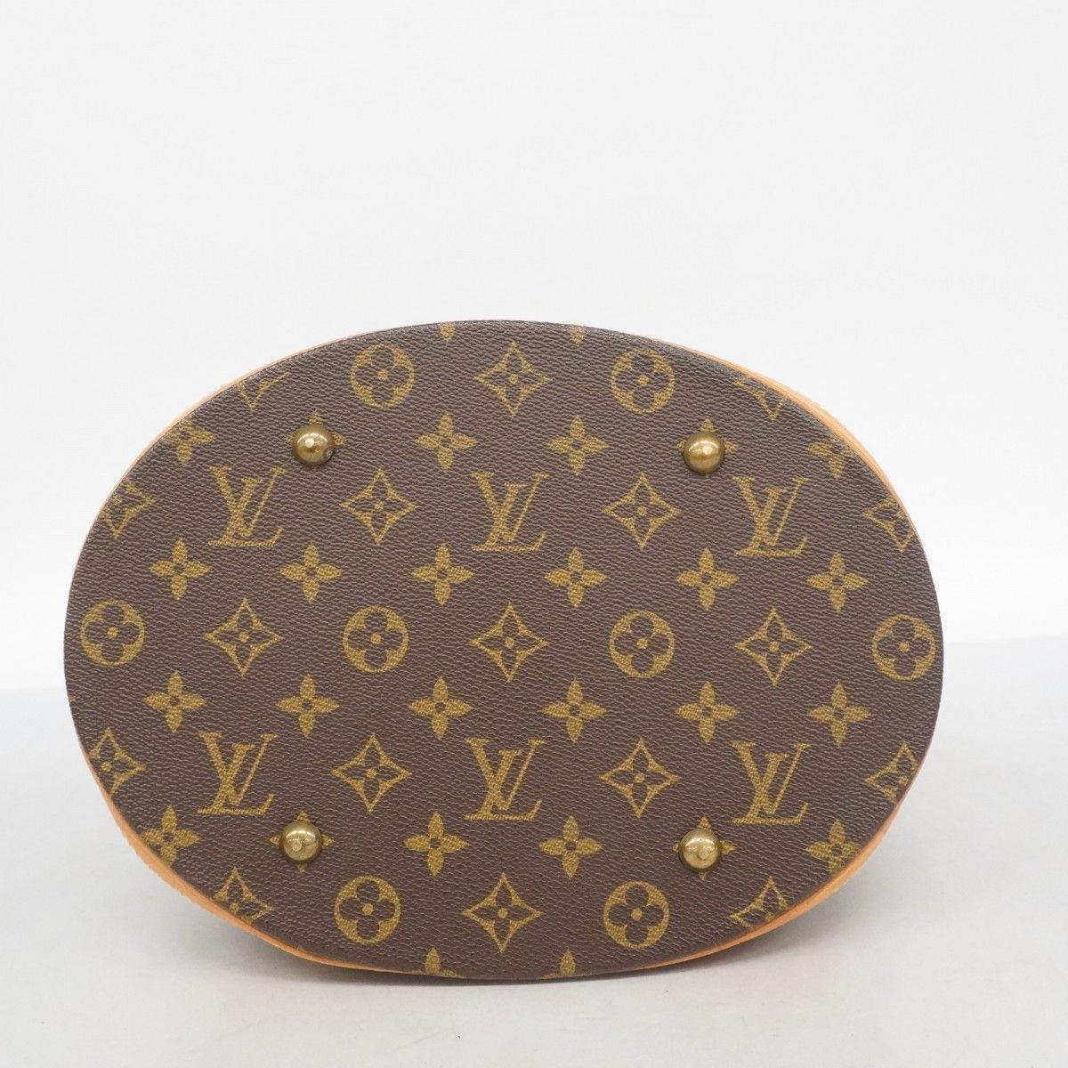 6ab1149】ルイヴィトン トートバッグ モノグラム バケットGM M42236