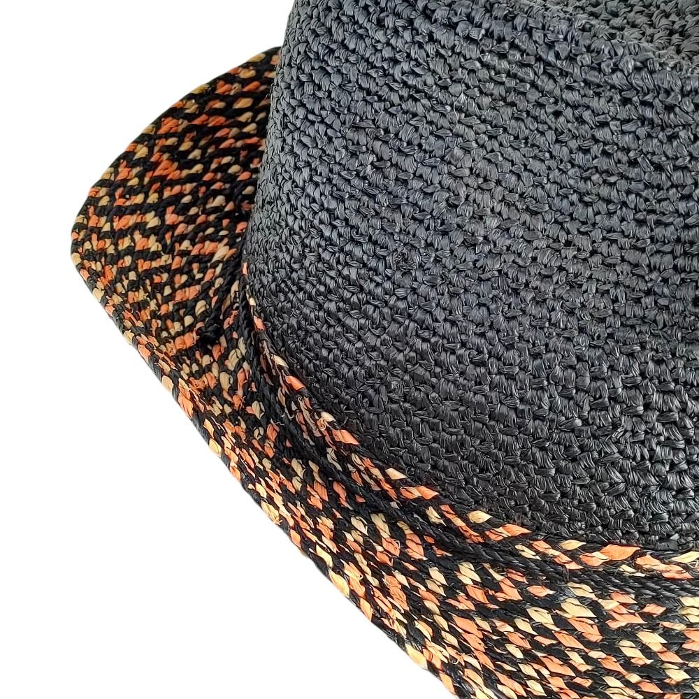 未使用品●ヘレンカミンスキー ラフィアハット マニッシュ 中折れ Helen Kaminski（ヘレンカミンスキー） PROVENCE8 帽子 レディース