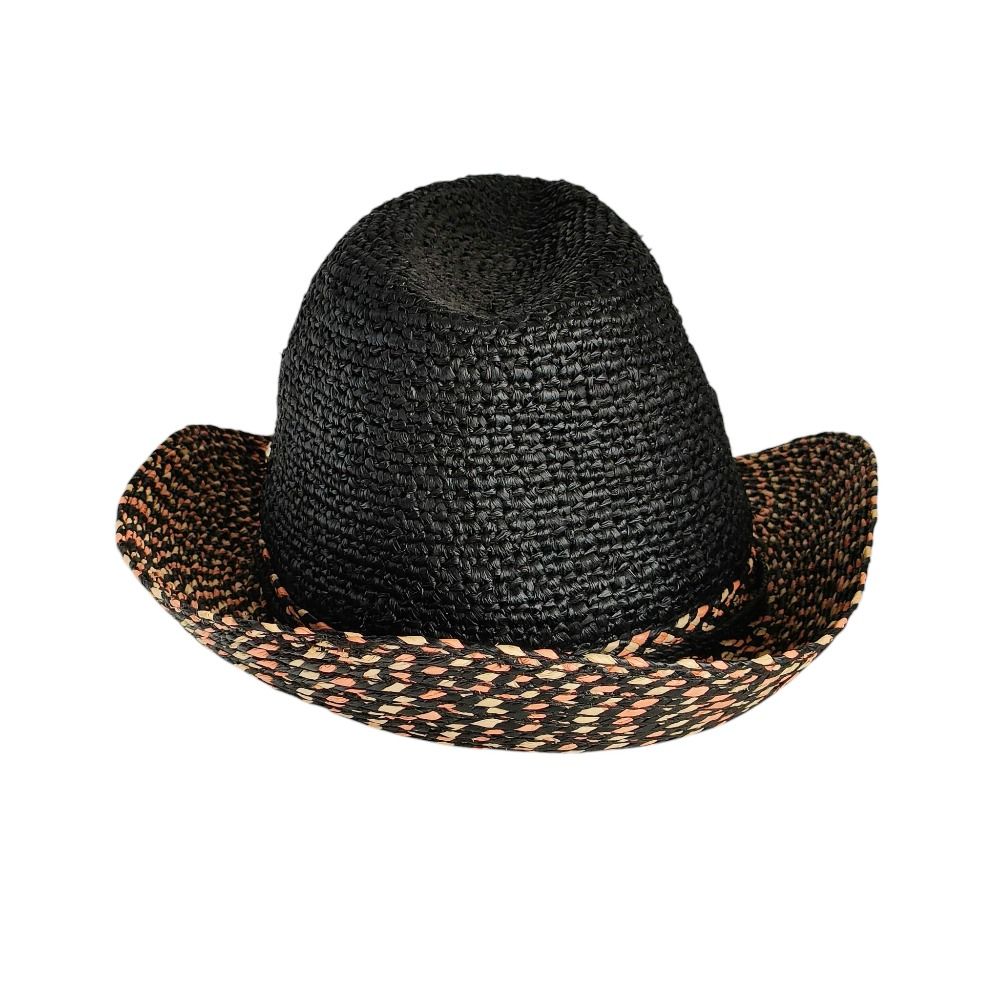 未使用 HELEN KAMINSKI ヘレンカミンスキー MAPUTO 中折れ ラフィア