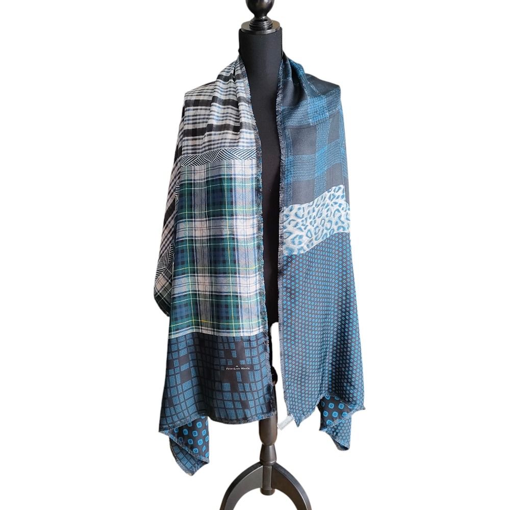 良品 Pierre Louis Mascia ピエールルイマシア シルク 転写 パッチ