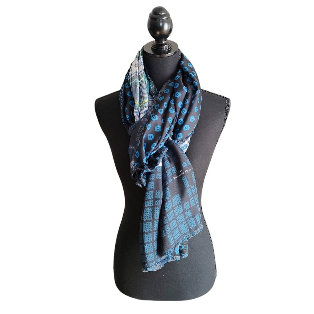 良品 Pierre Louis Mascia ピエールルイマシア シルク 転写 パッチ