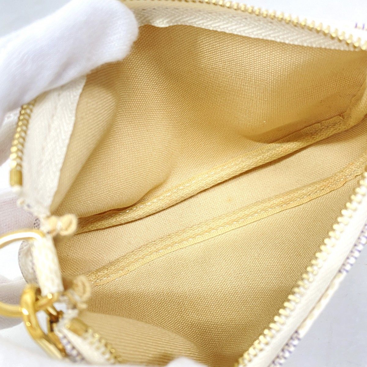 6ab1165】ルイヴィトン ポーチ ダミエ・アズール ミニポシェットアクセ