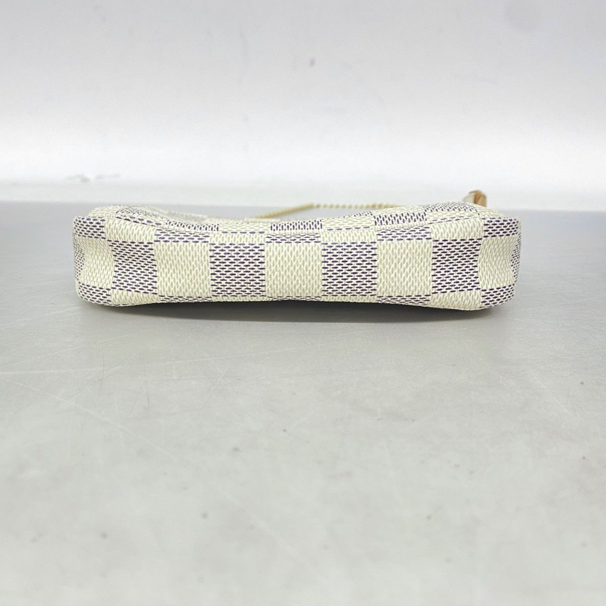 6ab1165】ルイヴィトン ポーチ ダミエ・アズール ミニポシェットアクセ