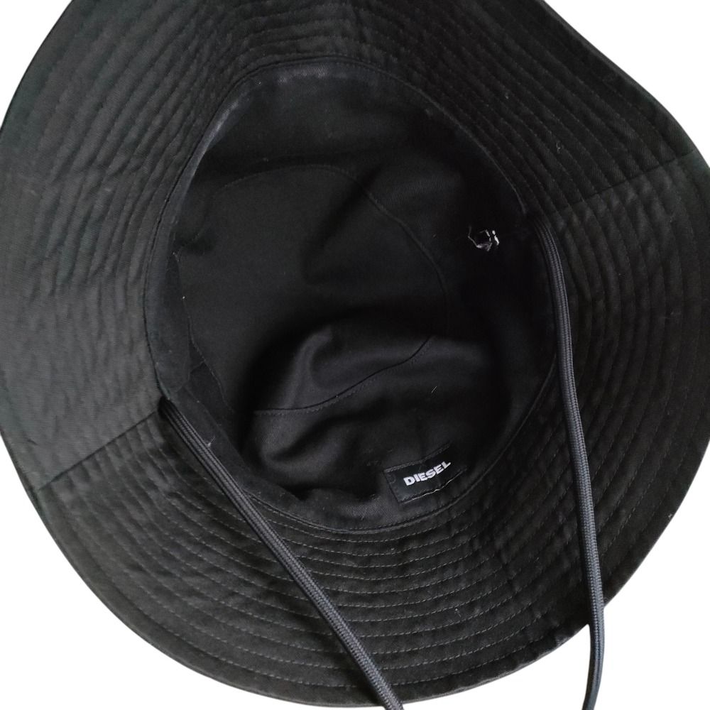 DIESEL ディーゼル ハット レディース 【古着】【中古】 良品 DIESEL ディーゼル ロゴ バケットハット サファリハット 帽子