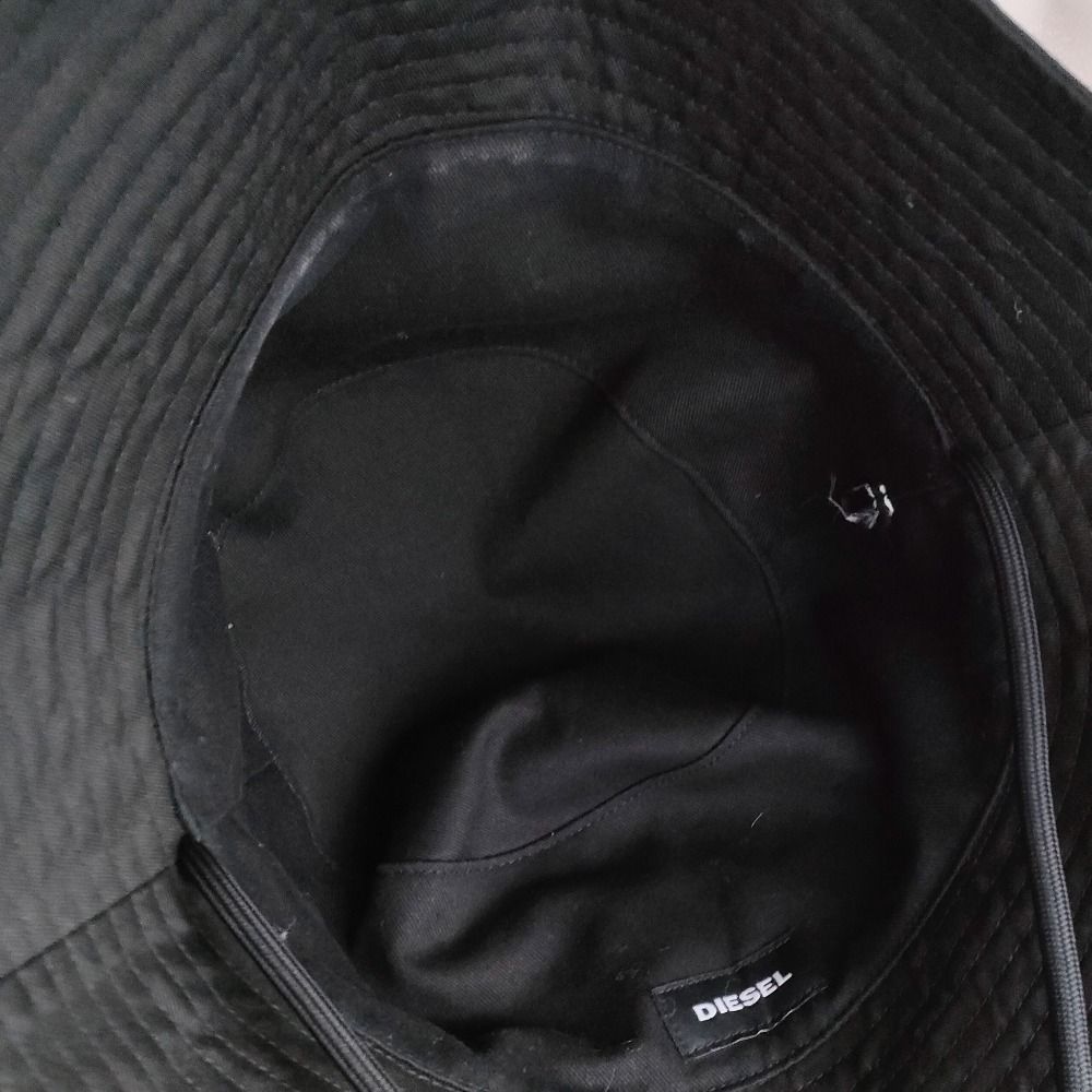 良品 DIESEL ディーゼル ロゴ バケットハット サファリハット 帽子