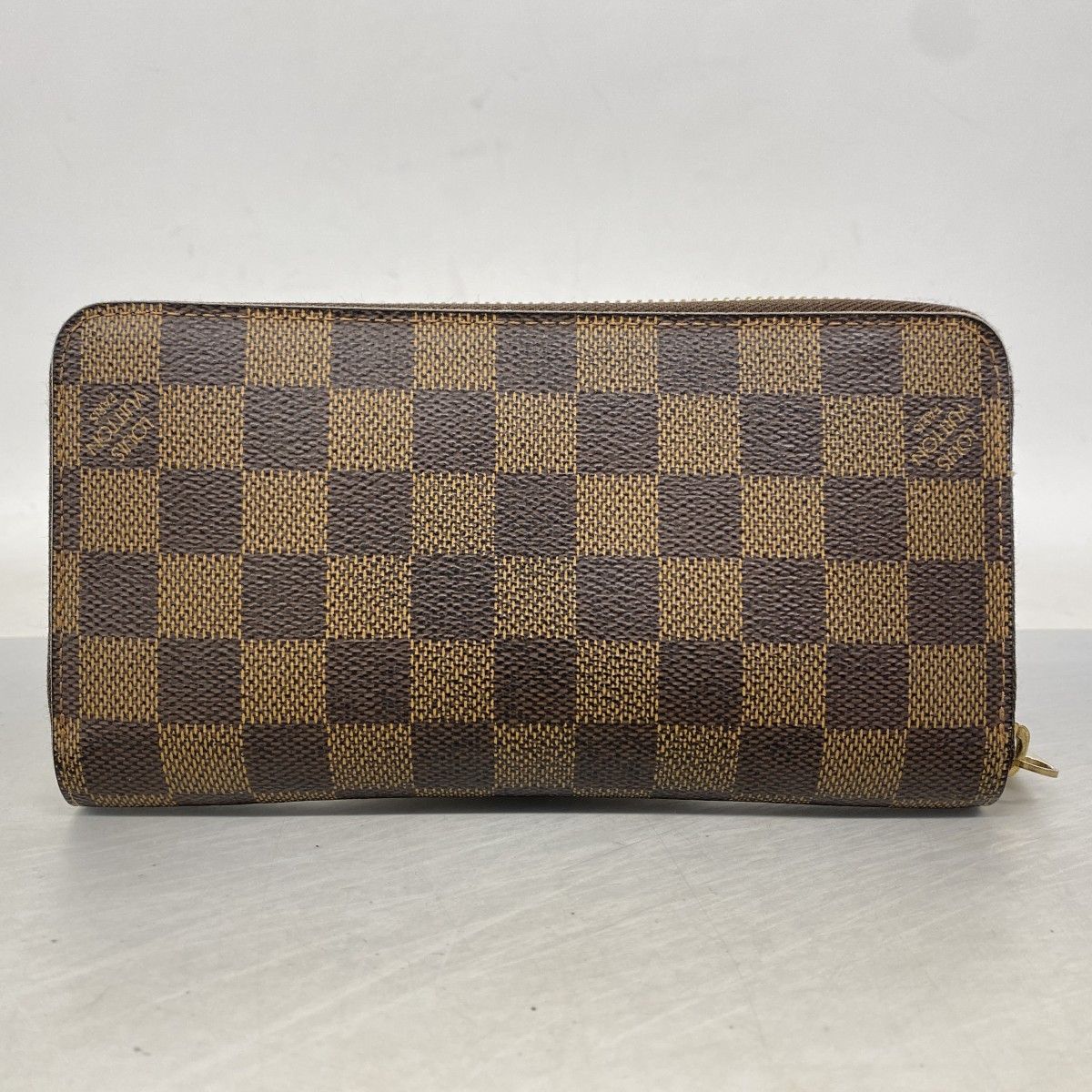 ★SALE【5pa0281】ルイヴィトン 長財布 ダミエ ジッピーウォレット N60015 エベヌ【中古】メンズ レディース ユニセックス 6ab1198】ルイヴィトン 長財布 ダミエ ジッピーウォレット N60015