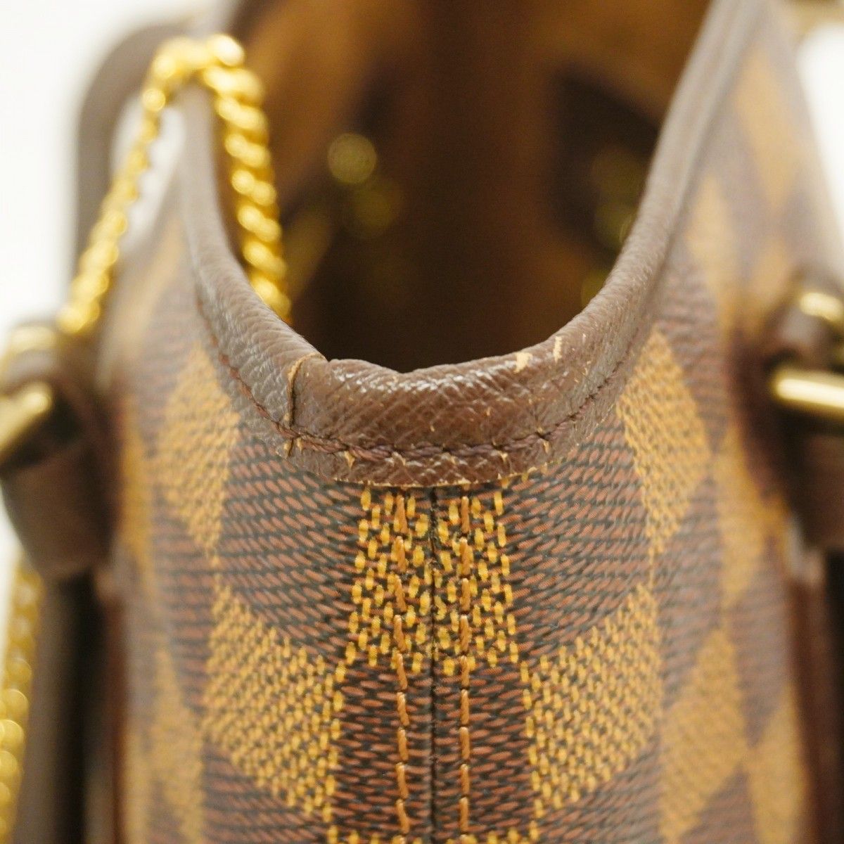 6ab1227】ルイヴィトン トートバッグ ダミエ マレ N42240 エベヌ【中古