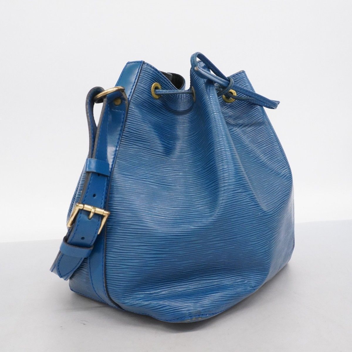 6ab1258】ルイヴィトン ショルダーバッグ エピ プチノエ M44105 トレド