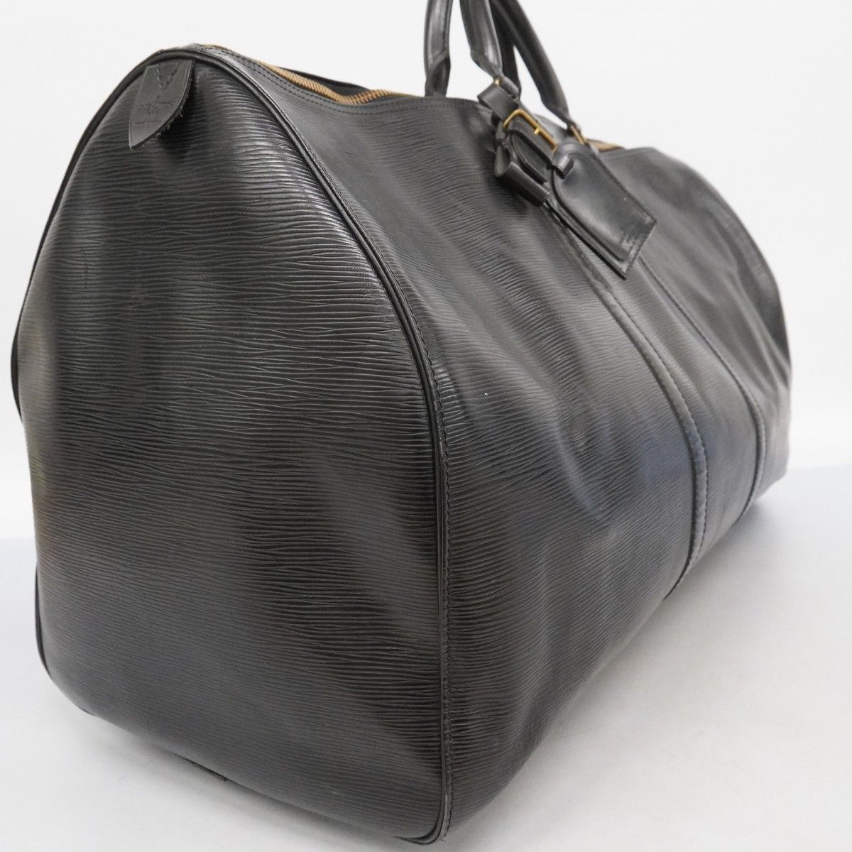 美品 鍵付　ルイヴィトン エピ キーポル 60 ノワール 旅行バッグ ブラック ルイヴィトンキーポル 60 14127 ノワール ユニセックス エピレザー