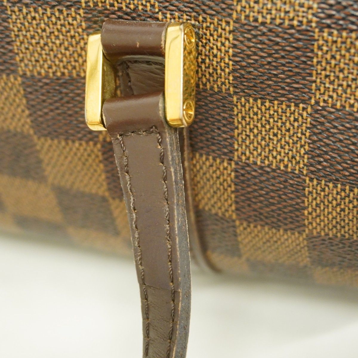 6ab1348】ルイヴィトン ハンドバッグ ダミエ パピヨン26 N51304 エベヌ