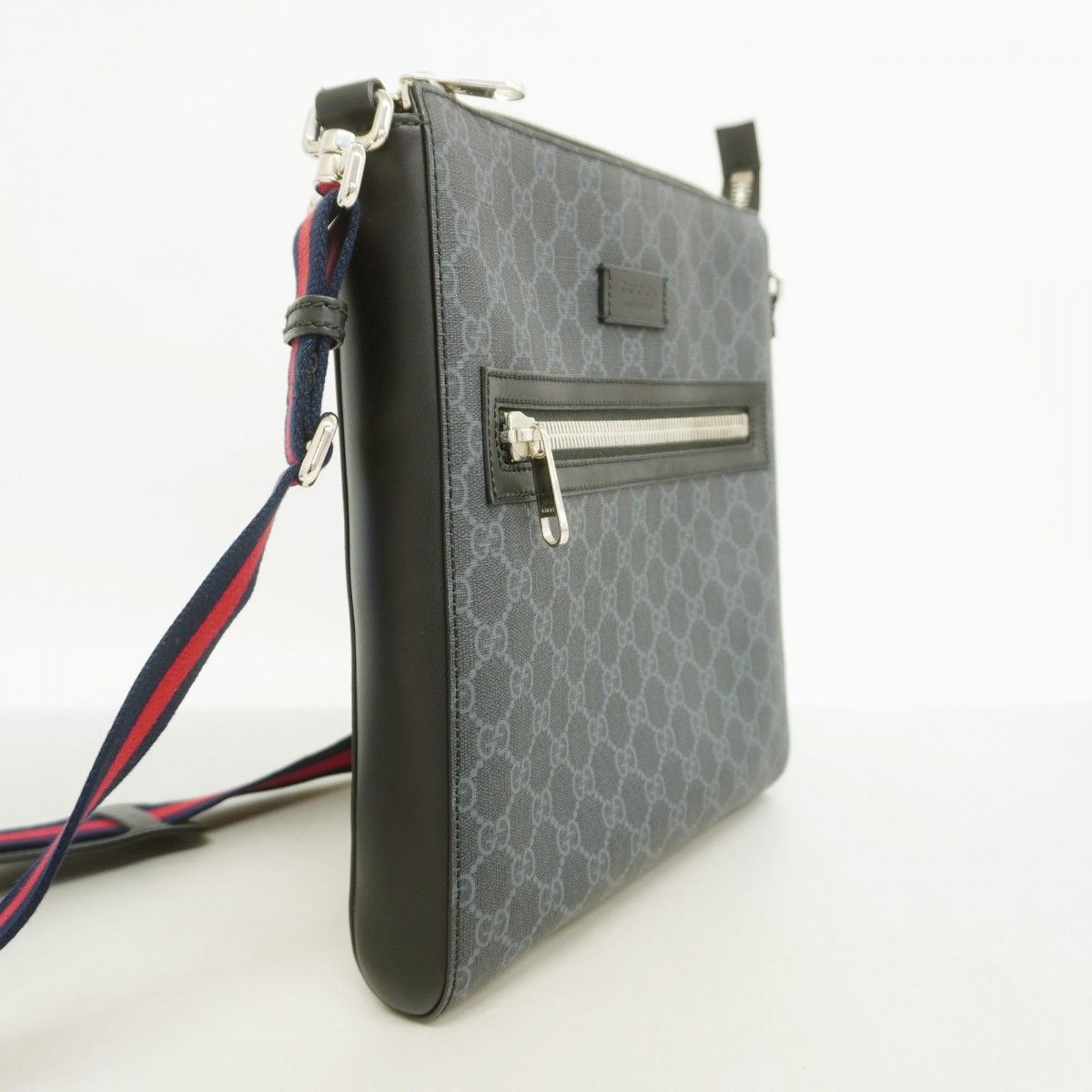 6ab1365-k】グッチ ショルダーバッグ GGスプリーム/シェリーライン