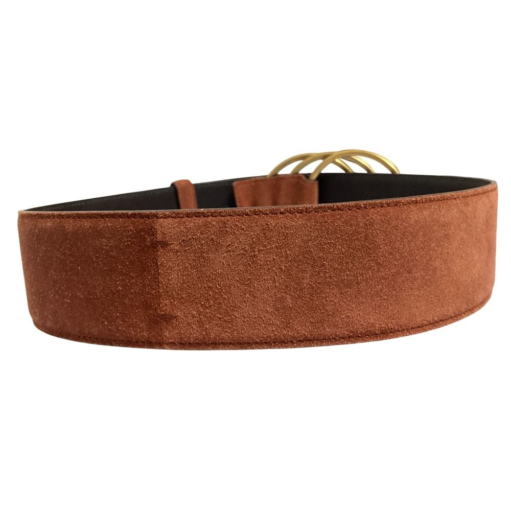 イヴサンローランリヴゴーシュ 　リングベルト　⭐ヴィンテージ⭐ 美品 YVES SAINT LAURENT YSL イヴサンローラン リブゴーシュ スエード