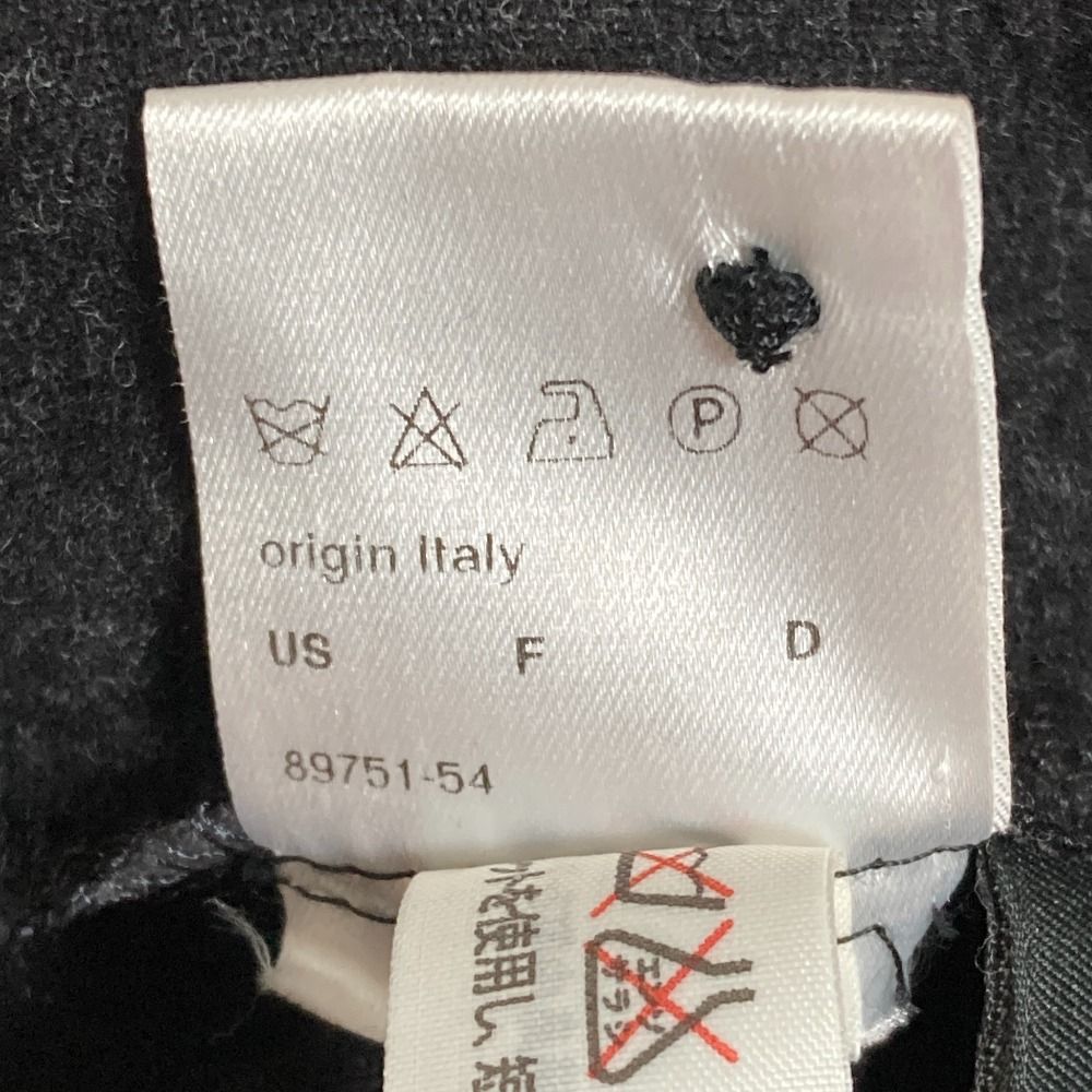 未使用 AKRIS アクリス ウールスラックスパンツ サイズF グレー