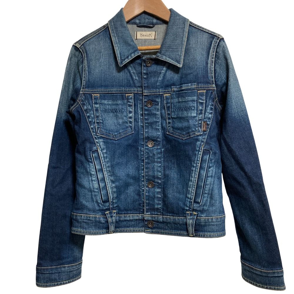 YANUK Gジャン　DENIT EMILY 美品 YANUK ヤヌーク EMILY デニムジャケット Gジャン サイズS