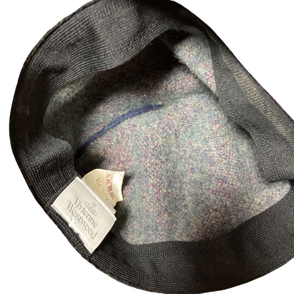 VIVIENNE Westwood ウール ハット　サイズS〜M 国発・すぐ届く Vivienne Westwood 完売必須! バスク クロッシェ