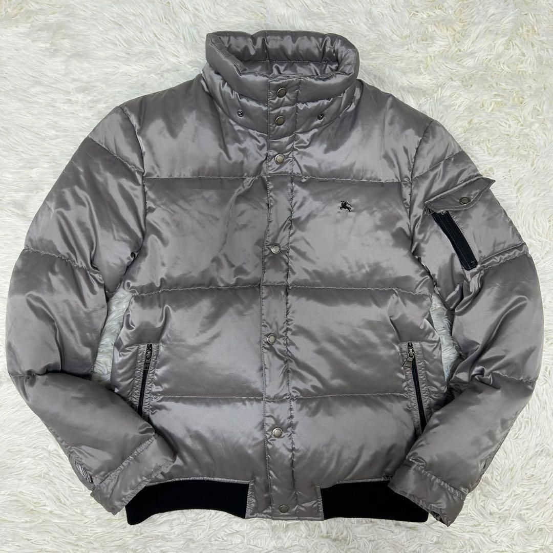 極美品/希少L】BURBERRY BLACK LABEL バーバリーブラックレーベル