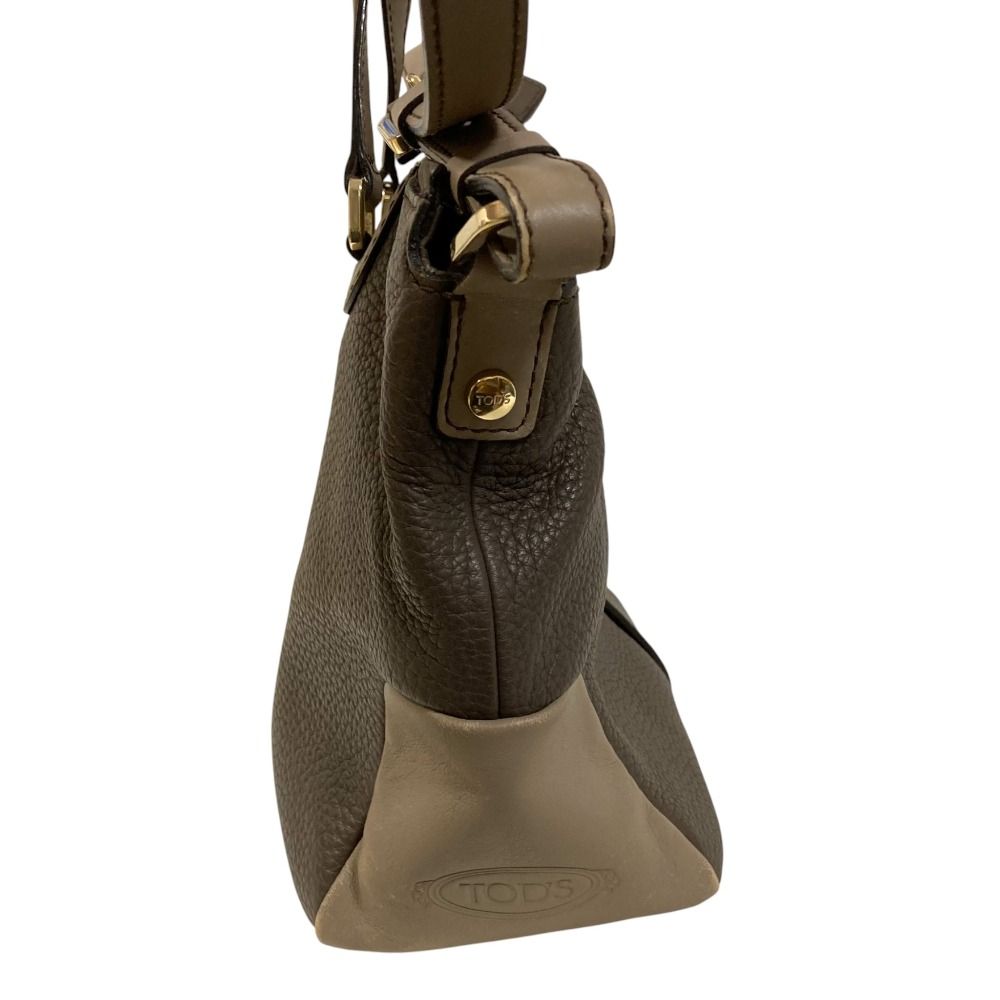 良品 TOD'S トッズ レザー 2WAY ハンドバッグ ショルダーバッグ