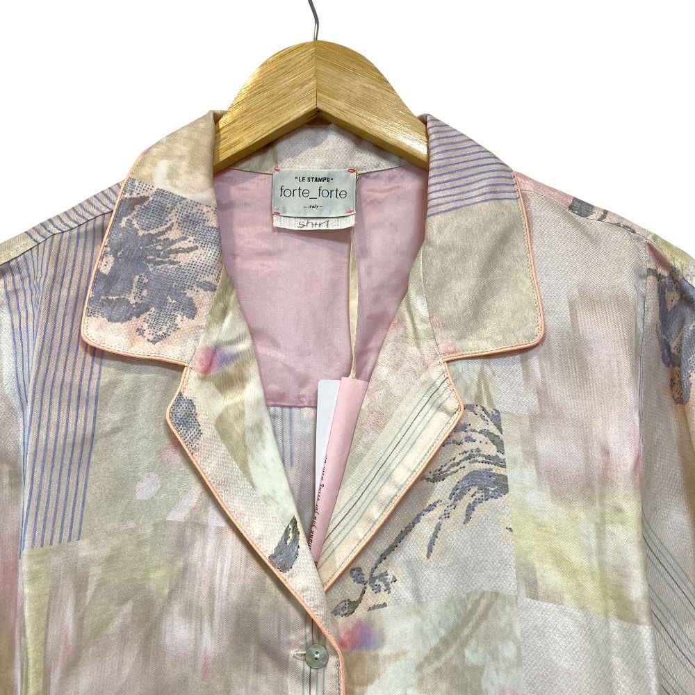 未使用 forte_forte フォルテフォルテ my shirt シャツ 13909 サイズ3