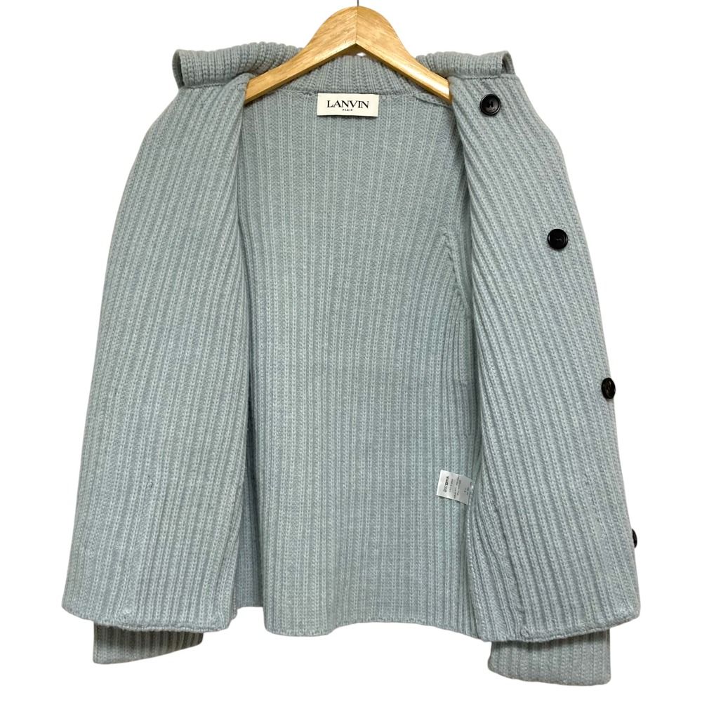 美品 LANVIN ランバン ファーストライン チャンキーニット ダブル