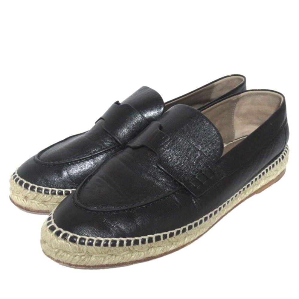 美品 HERMES エルメス トリップ エスパドリーユ スリッポン シューズ