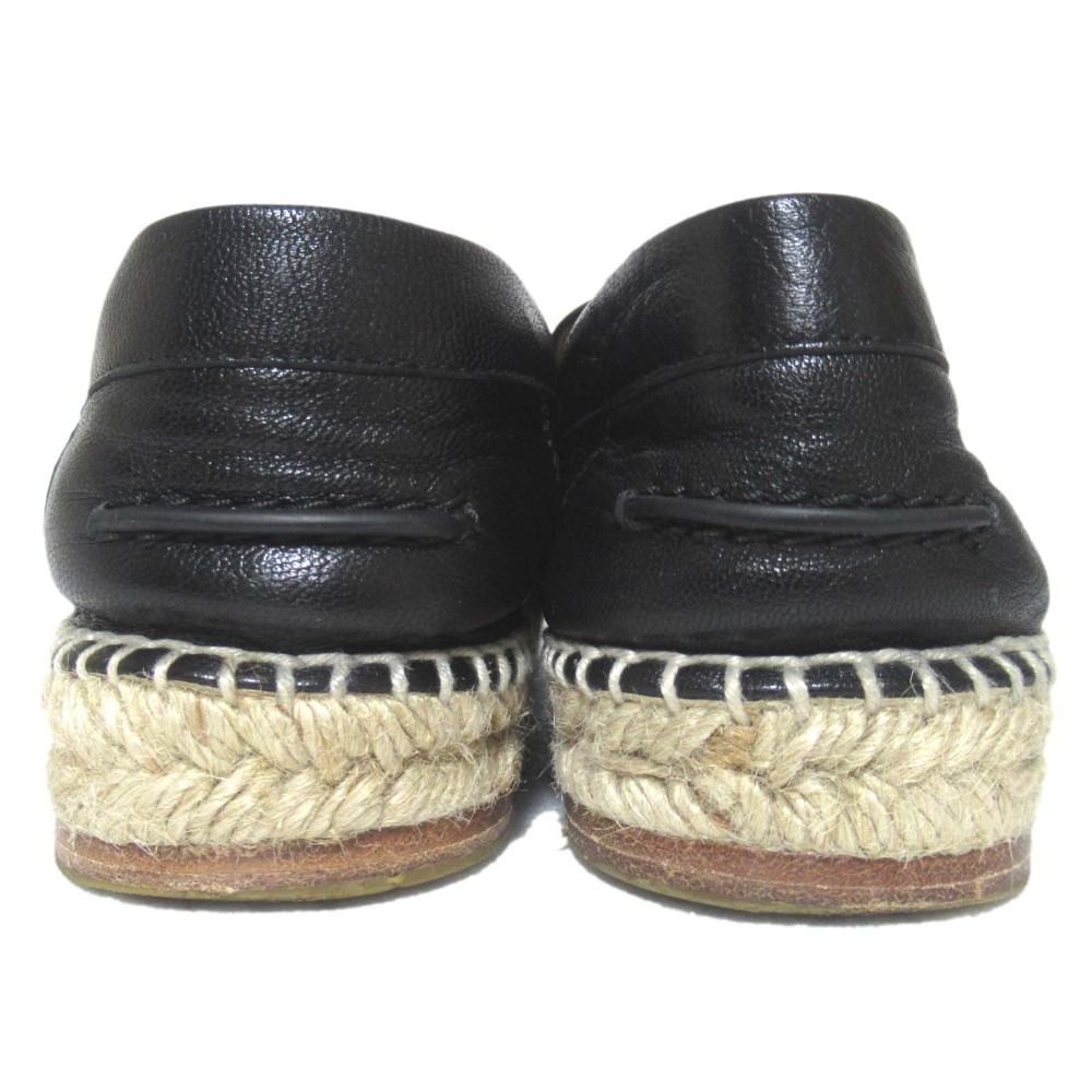 美品 HERMES エルメス トリップ エスパドリーユ スリッポン シューズ