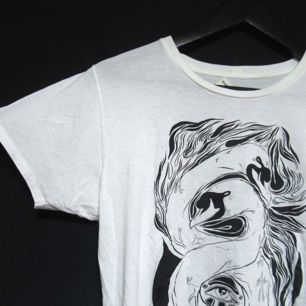 良品 SAINT LAURENT PARIS サンローランパリ エディ期 プリント 半袖 T