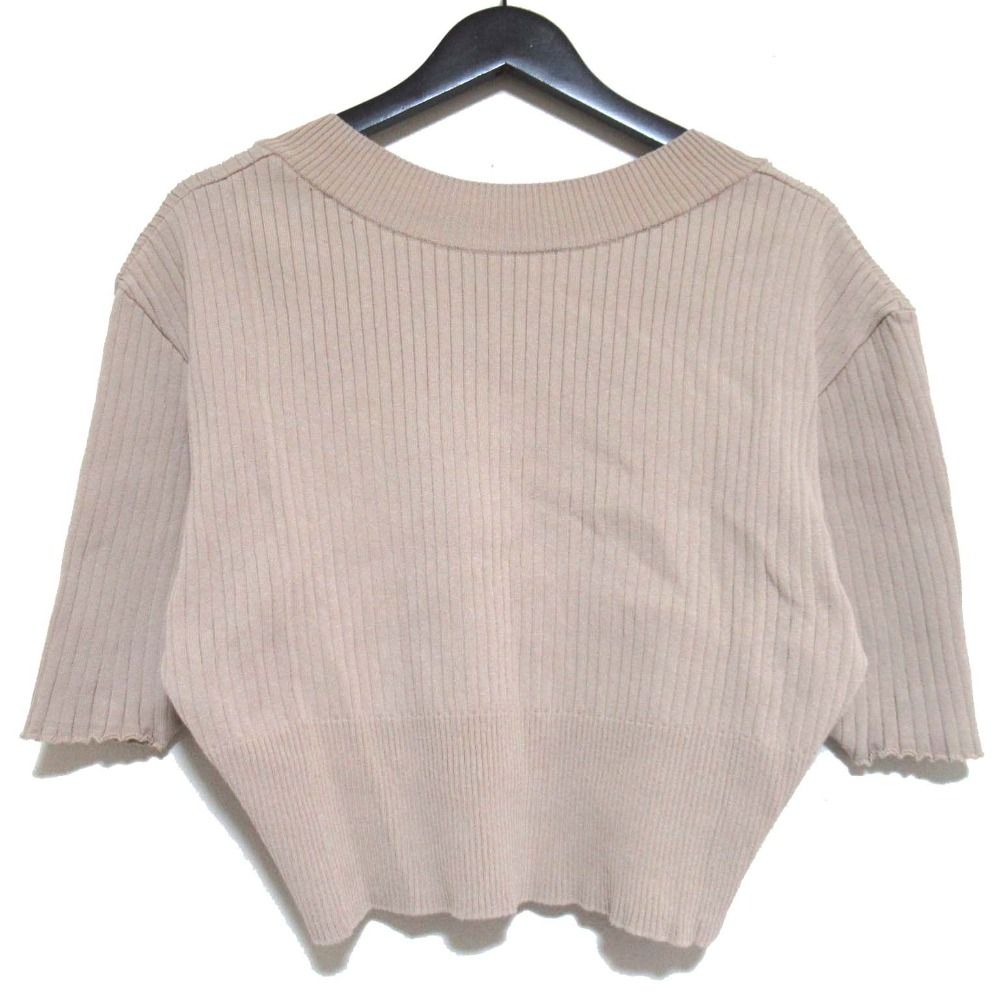 美品 23SS AKIRANAKA アキラナカ Tuula open back knit PO バック