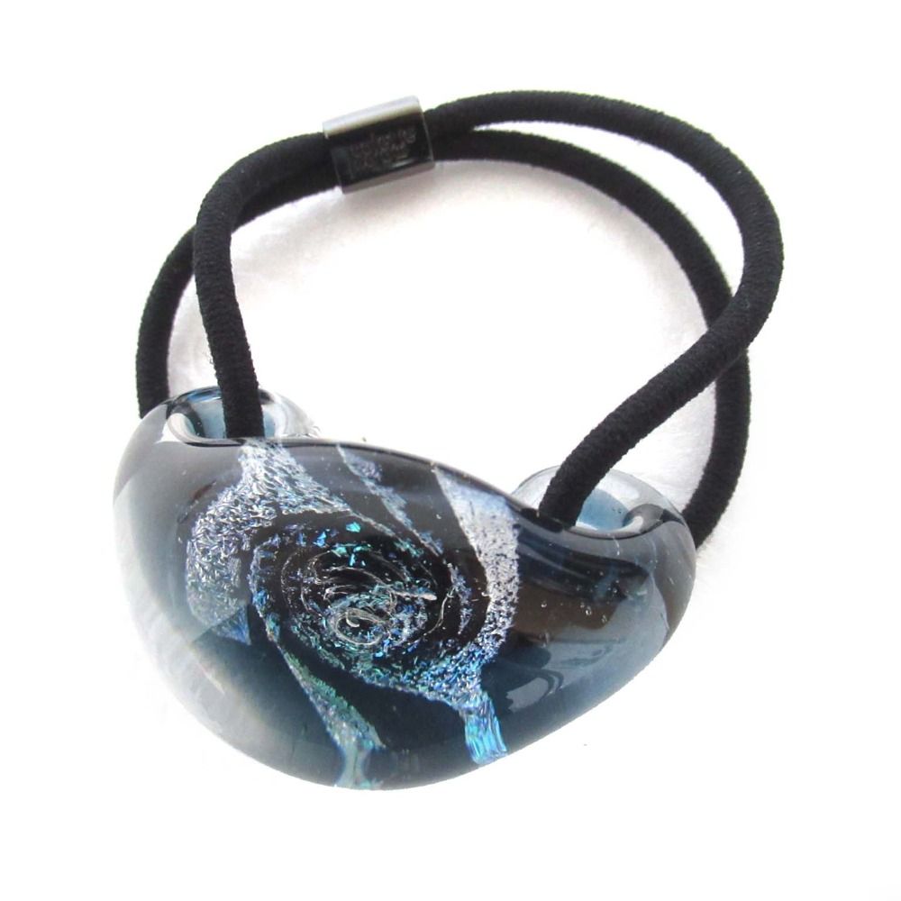 美品 colette malouf コレットマルーフ ヘアゴム ブルー レディース