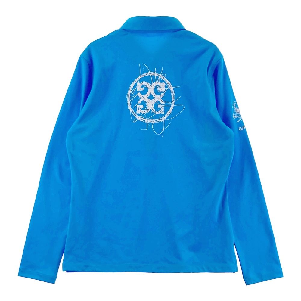 G/FORE ジーフォア 長袖ポロシャツ サイズ：40 G/FORE ジーフォア 長袖ポロシャツ ブルー系 [240101597890