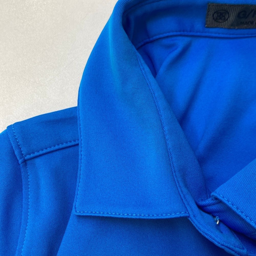 サイズ：40 G/FORE ジーフォア 長袖ポロシャツ ブルー系 [240101597890