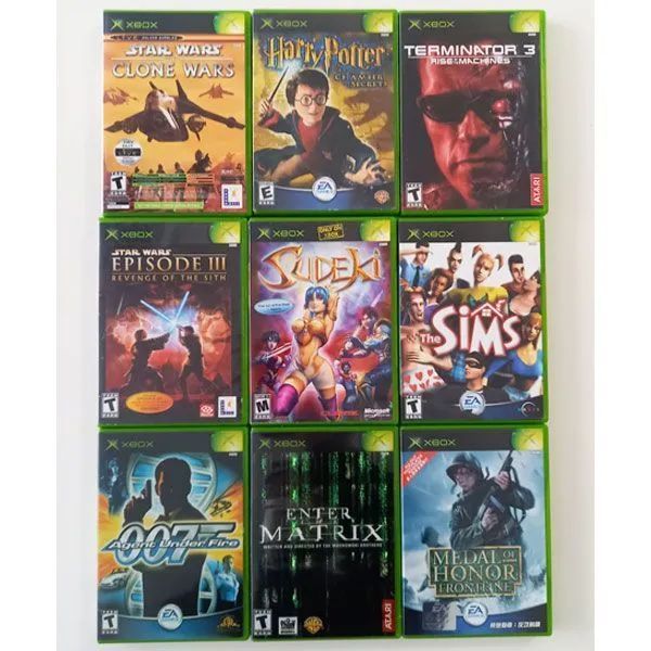 XBOX 海外版 まとめ売り 9点セット m 00092