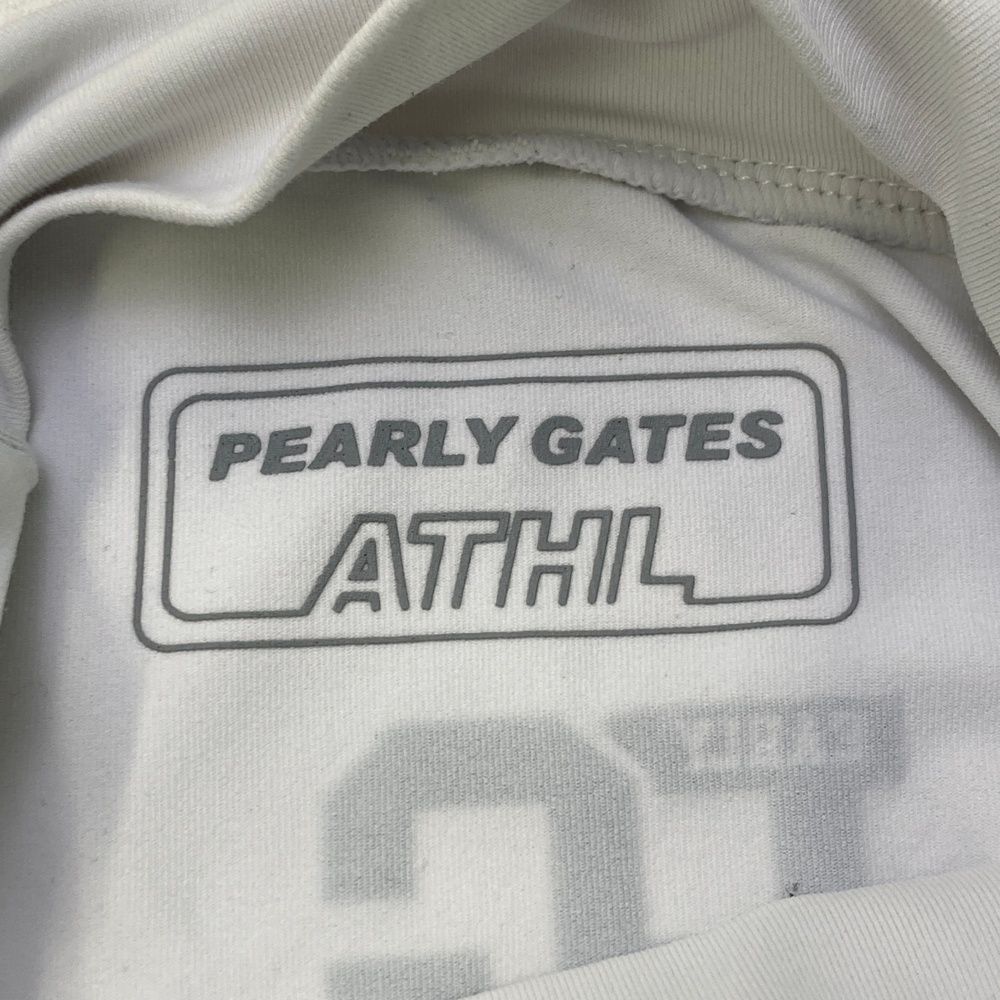 サイズ：4 PEARLY GATES パーリーゲイツ ハイネック 長袖Tシャツ
