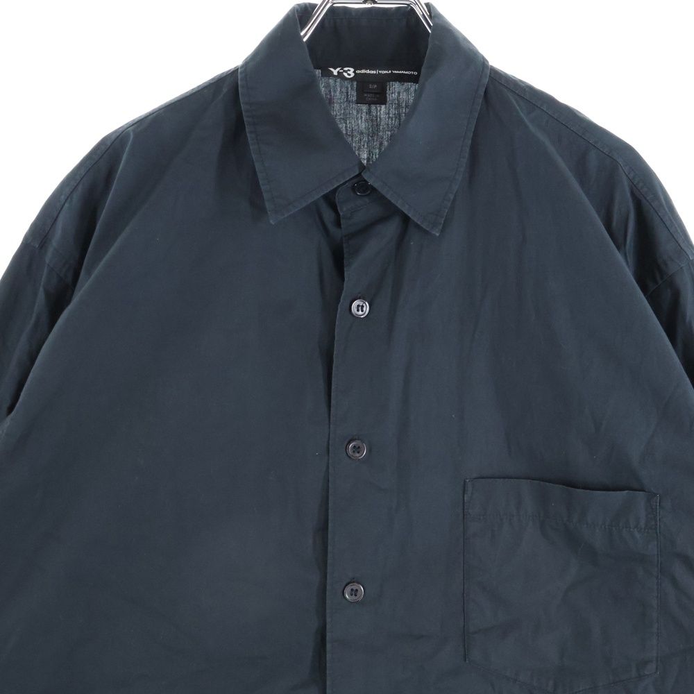 Y-3 (ワイスリー) YOHJI SHIRT バックプリント コットン ヨウジ 長袖
