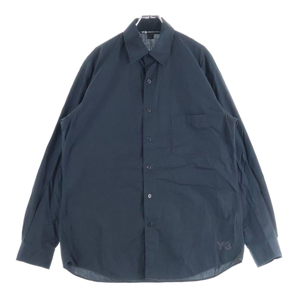 Y-3 (ワイスリー) YOHJI SHIRT バックプリント コットン ヨウジ 長袖