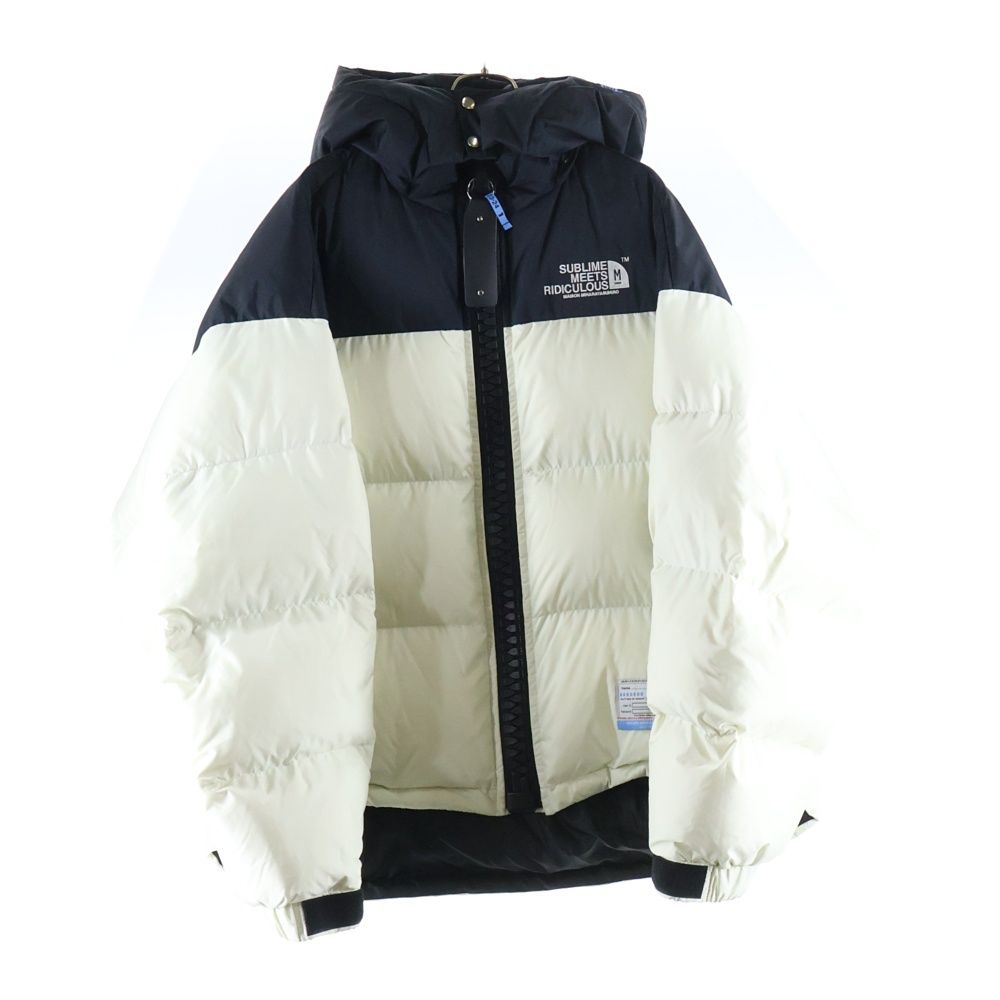 MAISON メゾンミハラヤスヒロ SUPER BIG DOWN JACKET スーパーダウンジャケット ホワイト|ブラック