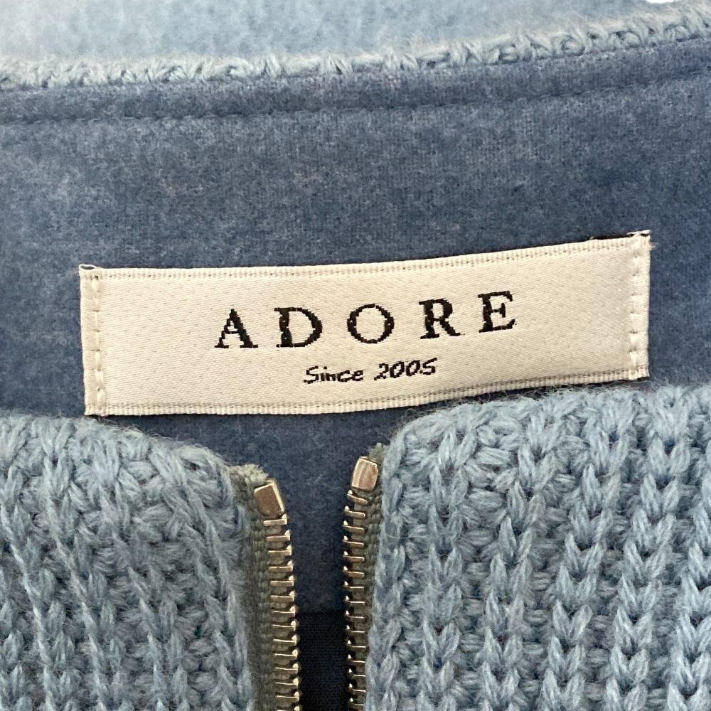 美品 ADORE アドーア アルパカ シャギーニット ワンピース サイズ36