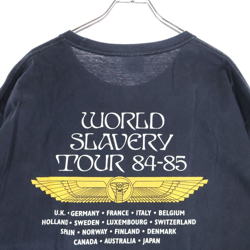 新品同様フレイフレイ（ブルーナボイン）リメイクアイアンメイデンロンT NO BRAND (ノーブランド) IRONMAIDEN アイアンメイデン 両面プリント