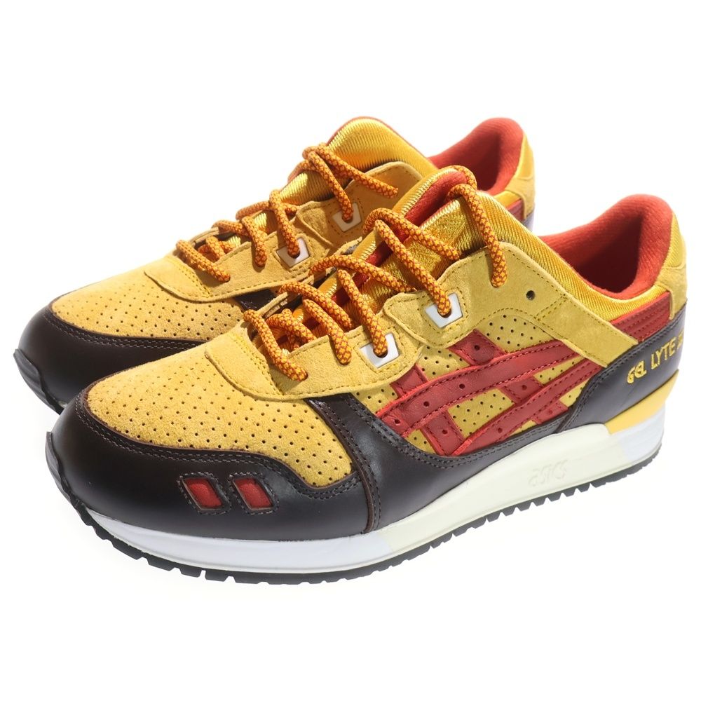 ASICS アシックス KITH×MARVEL X-MEN GEL-LYTE III F 460323 キス マーベル ウルヴァリン ゲルライト3 リマスタード ローカットスニーカー イエロー US 8.5|26.5 cm