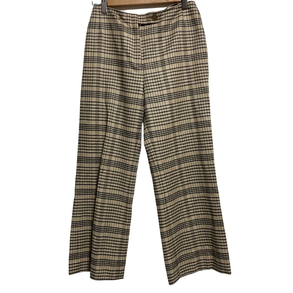 美品 Acne Studios アクネストゥディオズ チェック柄 アンクルパンツ