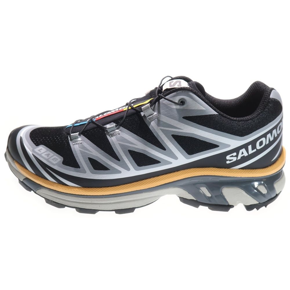 SALOMON サロモン XT-6 ドローストリング ローカットスニーカー ブラック US 9|27.5 cm 477394