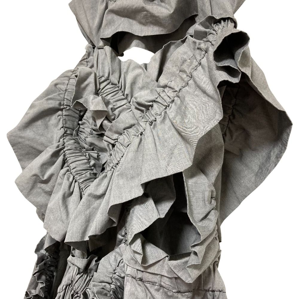 ミニワンピース グレー