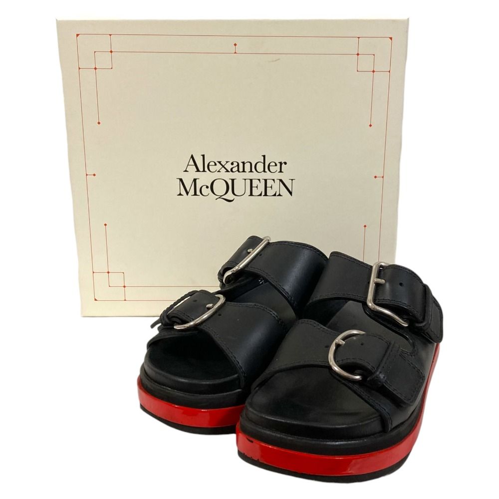 ALEXANDER MCQUEEN アレキサンダーマックイーン サンダル レディース 【古着】【中古】 良品 Alexander McQueen アレキサンダーマックイーン ストラップ