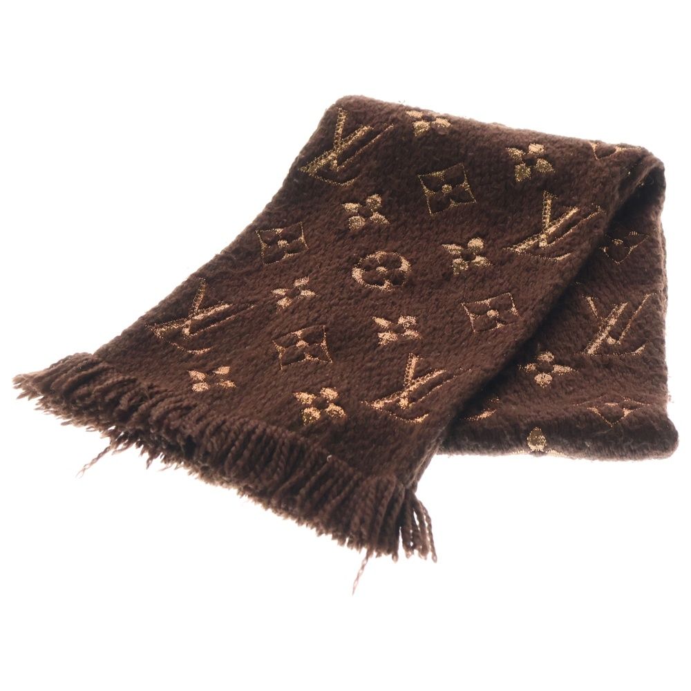 LOUIS VUITTON (ルイヴィトン) エシャルプ ロゴマニア シャイン ウール