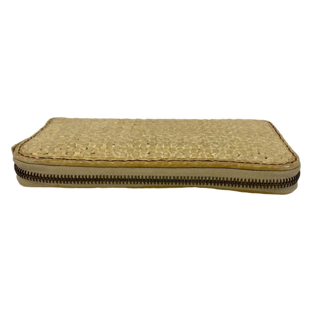 廃盤✨HENRY CUIR メッシュ 長財布 ラウンドファスナー ジップ レザー HENRY CUIR アンリークイール メッシュ レザー ラウンドファスナー